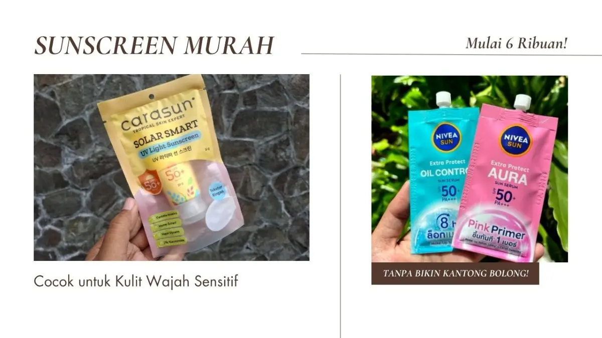Sunscreen Murah