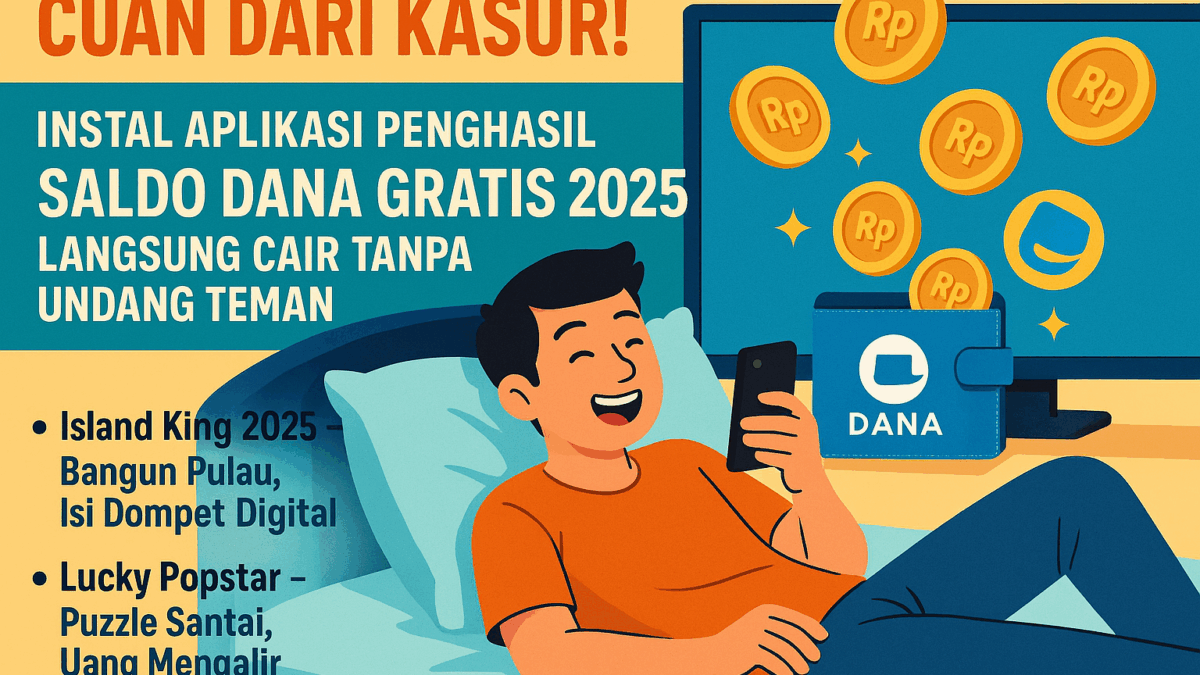 Aplikasi Penghasil Saldo DANA