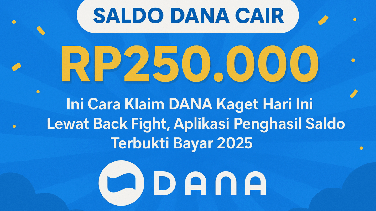 Klaim Saldo DANA Gratis