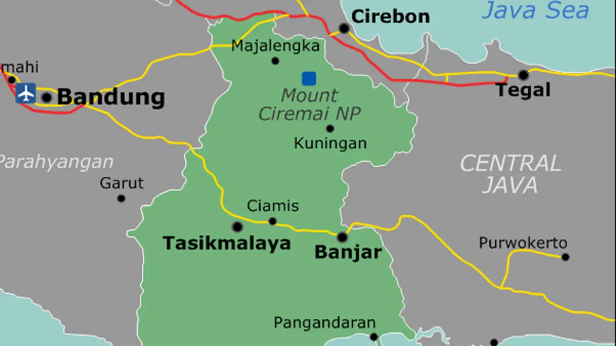 provinsi sunda galuh priangan timur