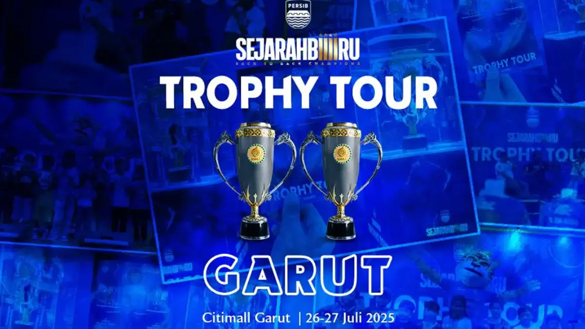 Jadwal Trofi Juara Persib Hadir di Garut