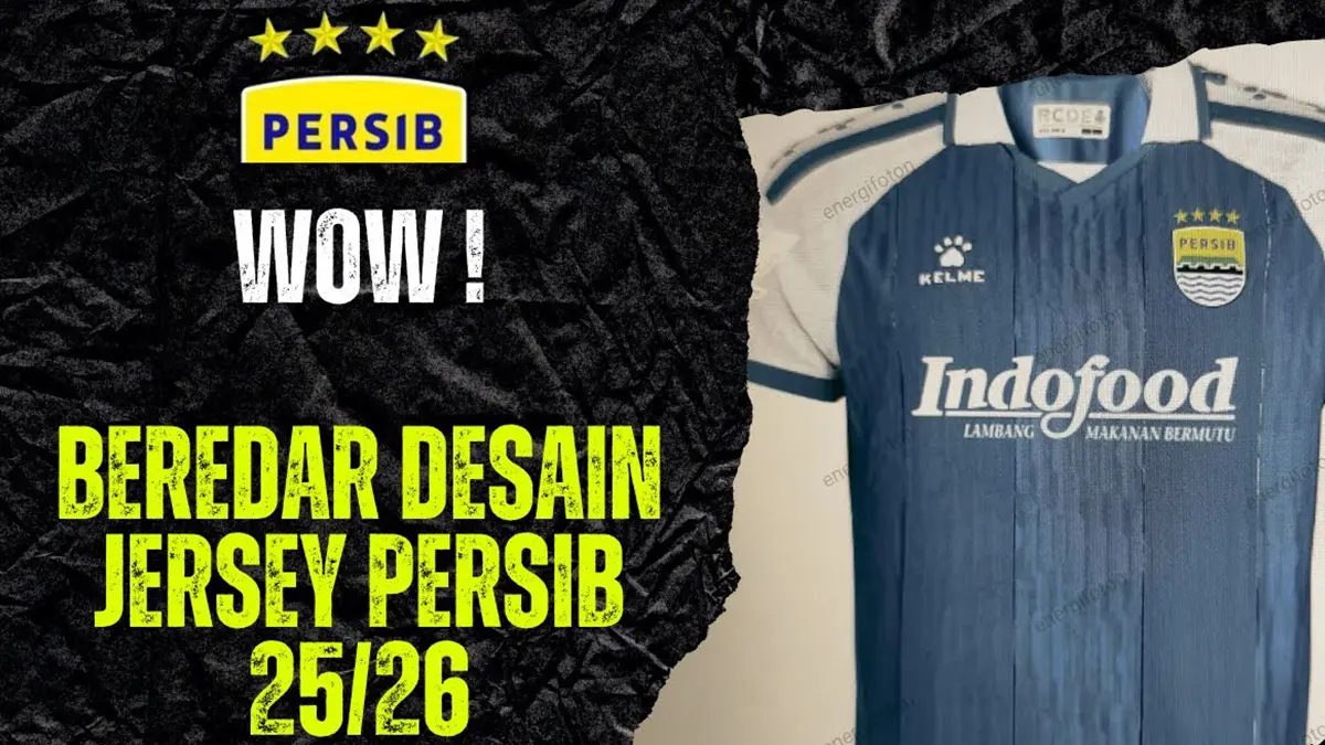 Bocoran Desain Jersey Persib 2025