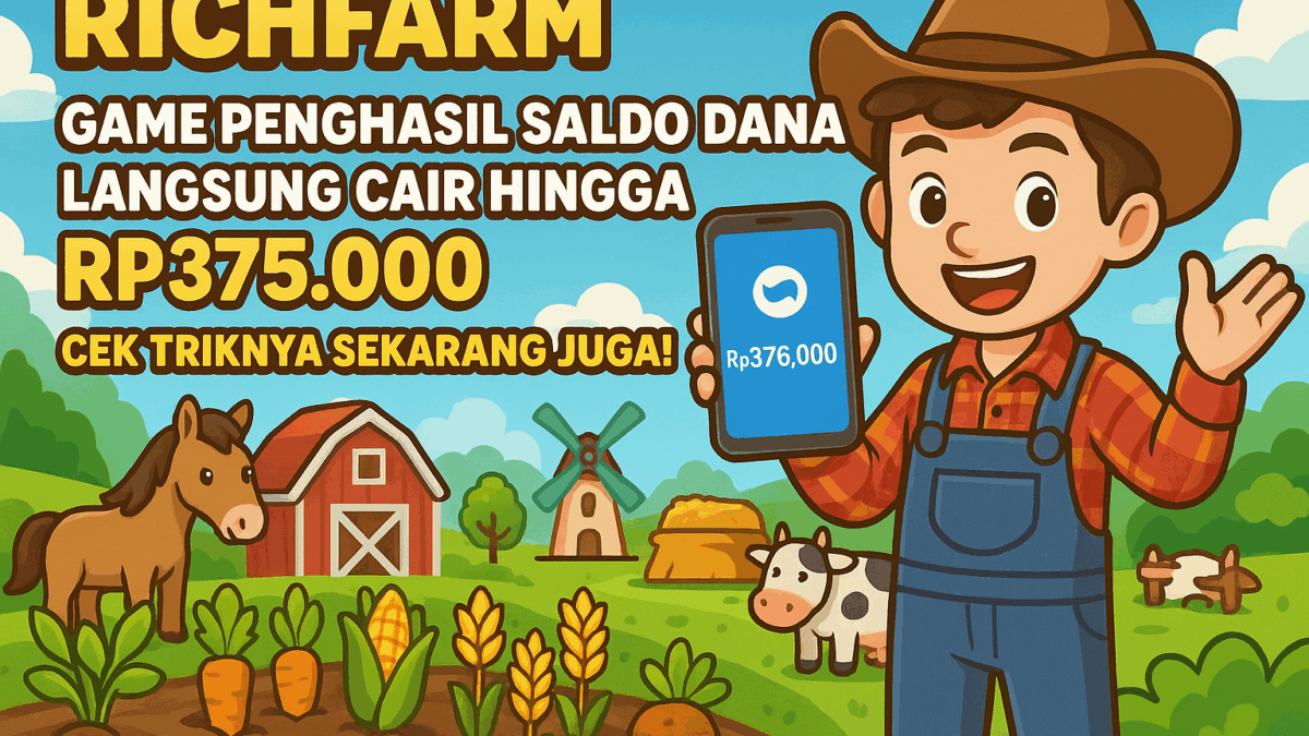 Game Penghasil Saldo DANA Langsung Cair