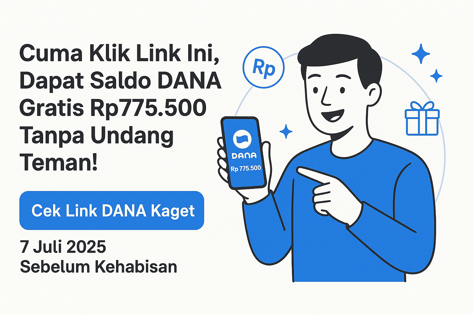 link DANA kaget