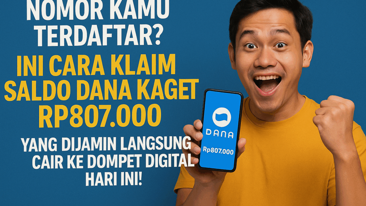 Saldo DANA kaget