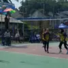 KEJUARAAN bola voli Taruna Mandiri Cup I