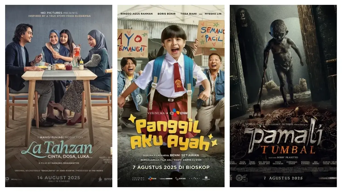 Daftar Film Tayang di Bioskop Agustus 2025 (istimewa: 21cineplex.com)