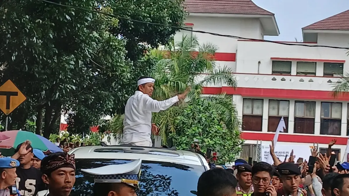 Gubernur Jawa Barat Dedi Mulyadi di Kabupaten Tasikmalaya
