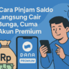 Cara Pinjam Saldo DANA