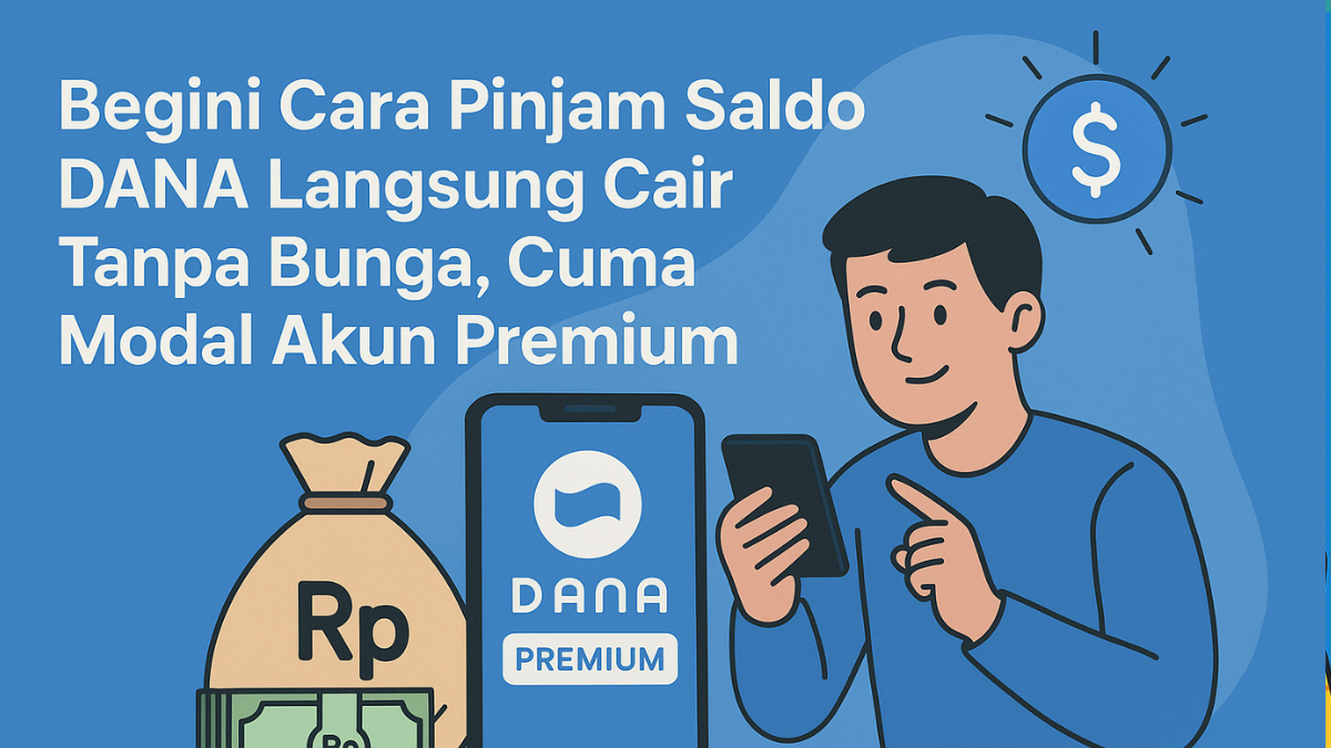 Cara Pinjam Saldo DANA