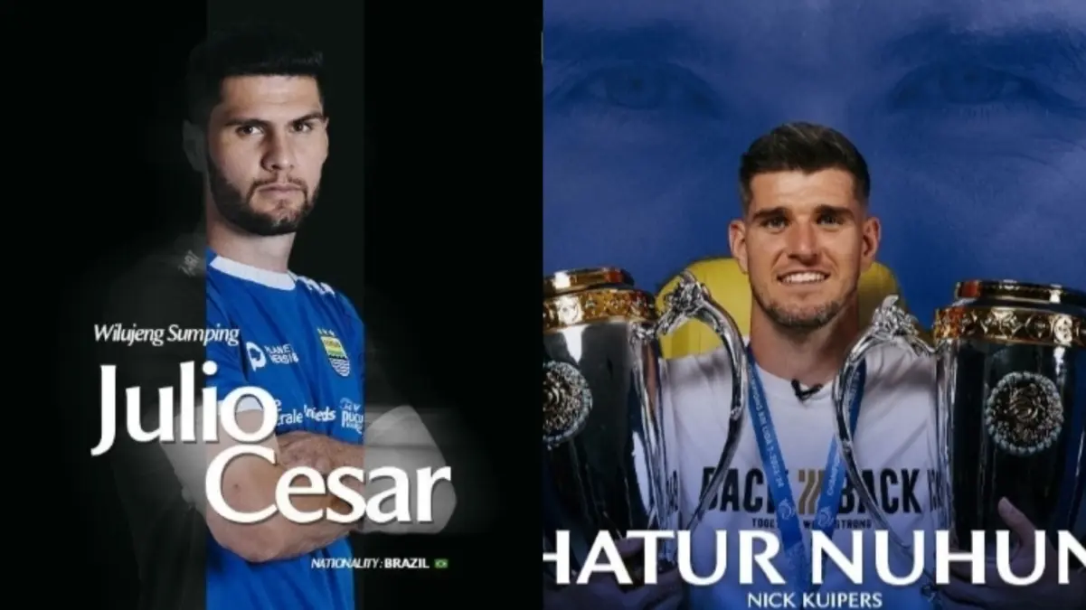 Julio Cesar dan Nick Kuipers