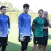 Sesi latihan perdana Lazio