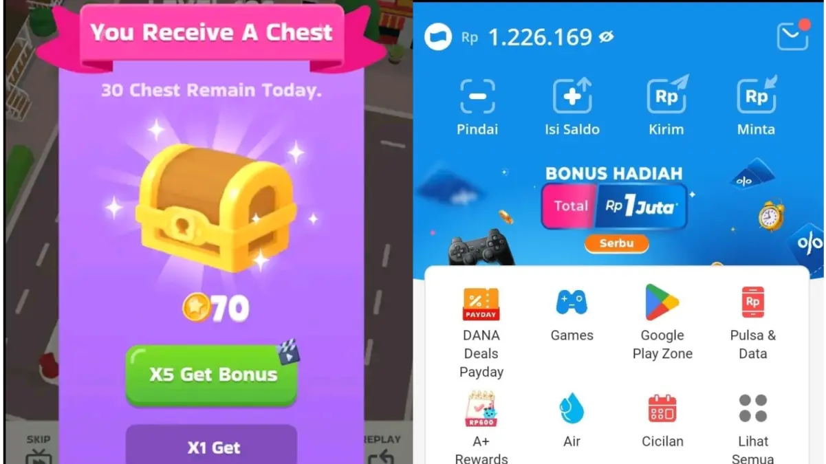 Game Penghasil Saldo DANA Gratis Tercepat