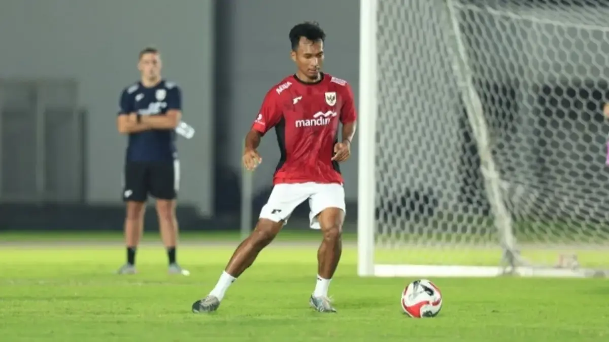 Pemain Timnas Indonesia U23 Robi Darwis
