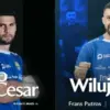 Bek Persib Julio Cesar dan Frans Putros