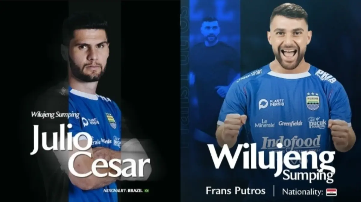 Bek Persib Julio Cesar dan Frans Putros