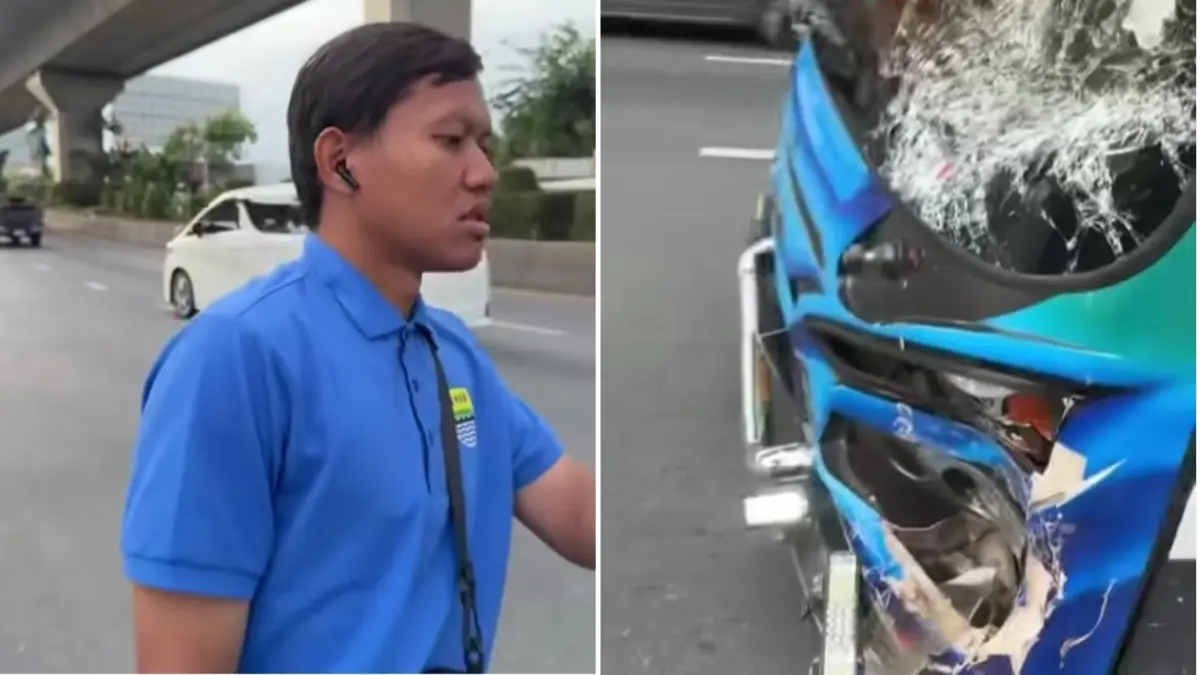 Adam Alis kaget setelah bus tim Persib alami kecelakaan