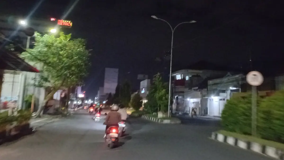 Penerangan jalan umum kota tasik