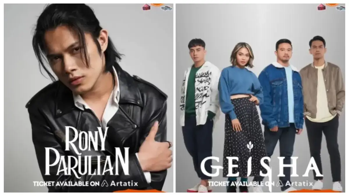 Rony Parulian dan Geisha, Event Riau Riuh Fest 2025 (instagram.com @raunuhtestival)