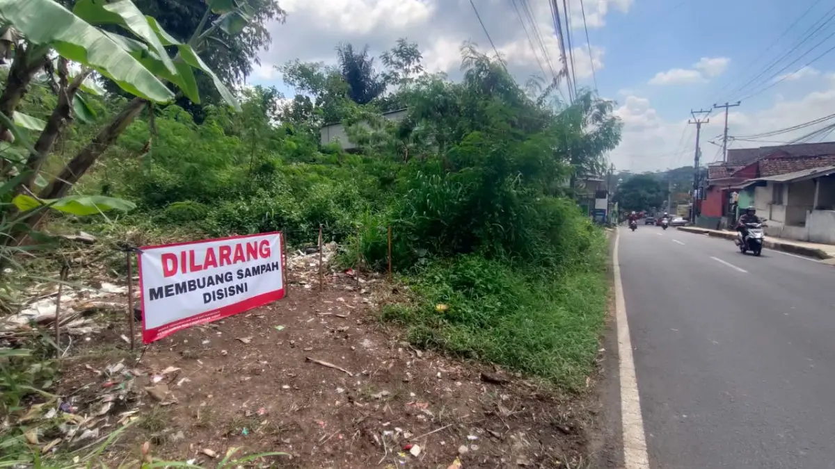 Sampah Pinggir Jalan Siliwangi Maleber Ciamis