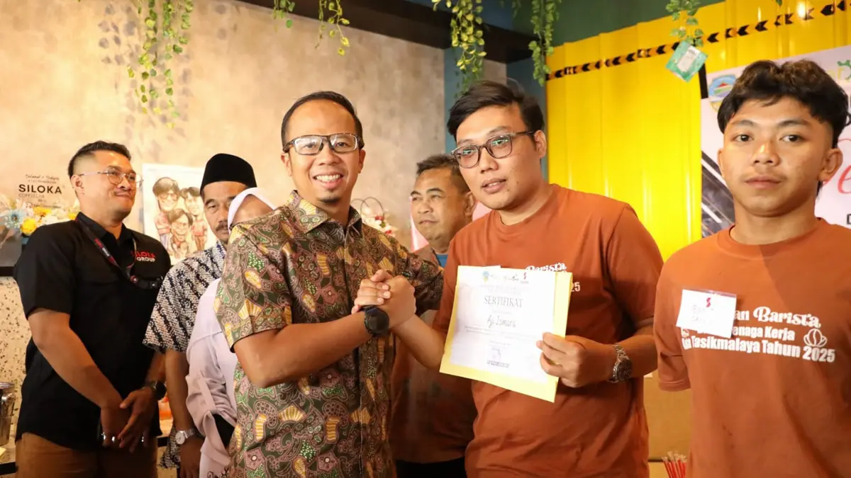 pelatihan meracik kopi atau barista