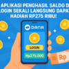 Aplikasi Penghasil Saldo DANA