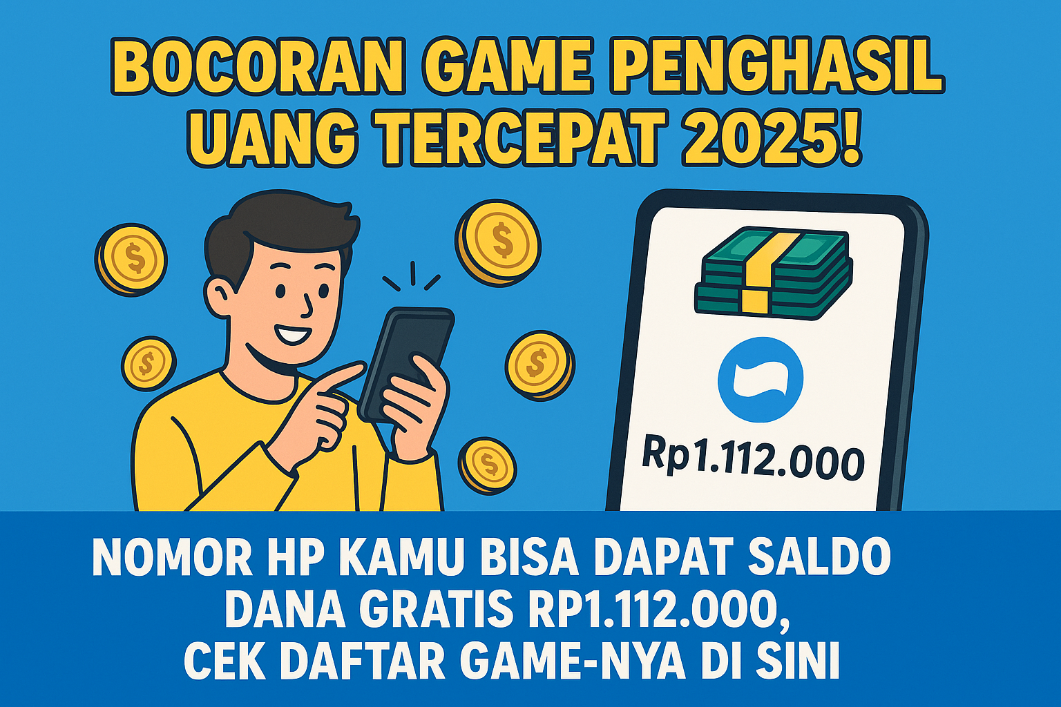 Game Penghasil Uang Tercepat