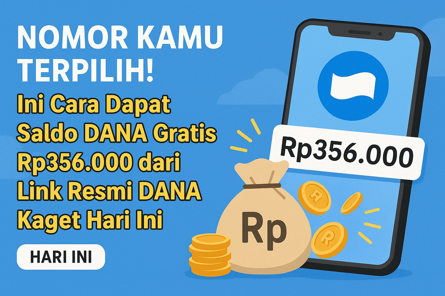 Link Resmi DANA Kaget Hari Ini