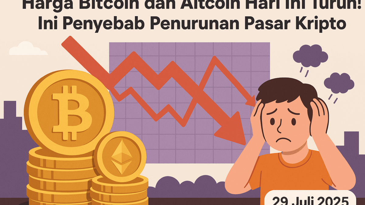 Harga Bitcoin dan altcoin hari ini