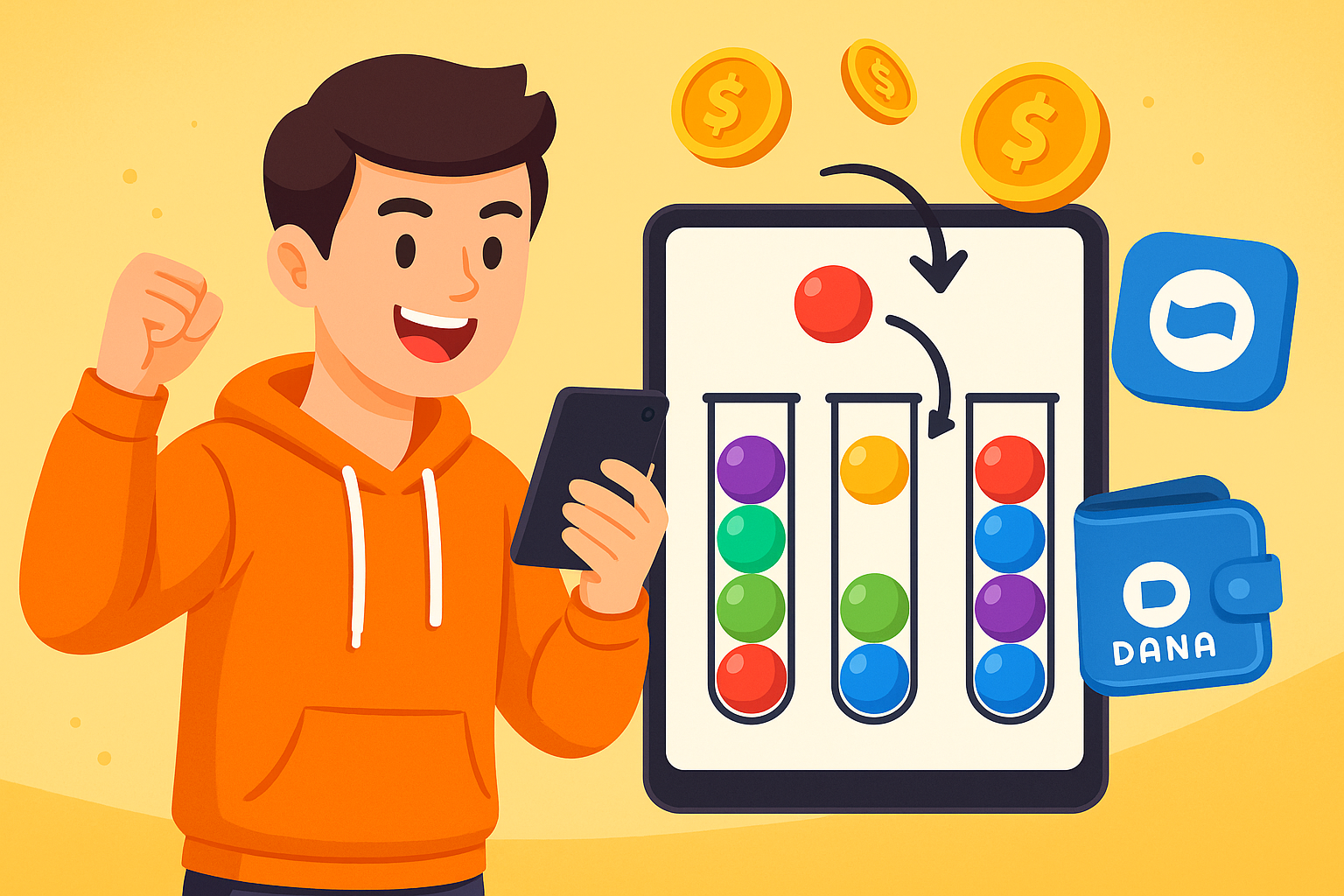 Aplikasi Game Penghasil Saldo DANA Terbaru