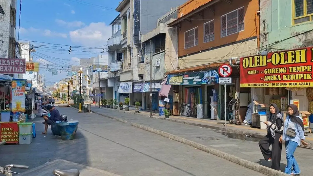 pedestrian di kota tasikmalaya, cihideung,
