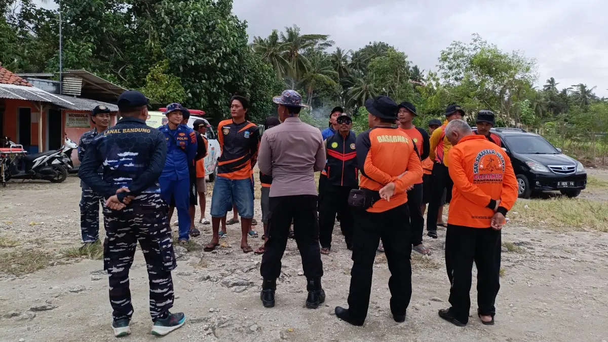Pencarian Nelayan Pangandaran yang Hilang
