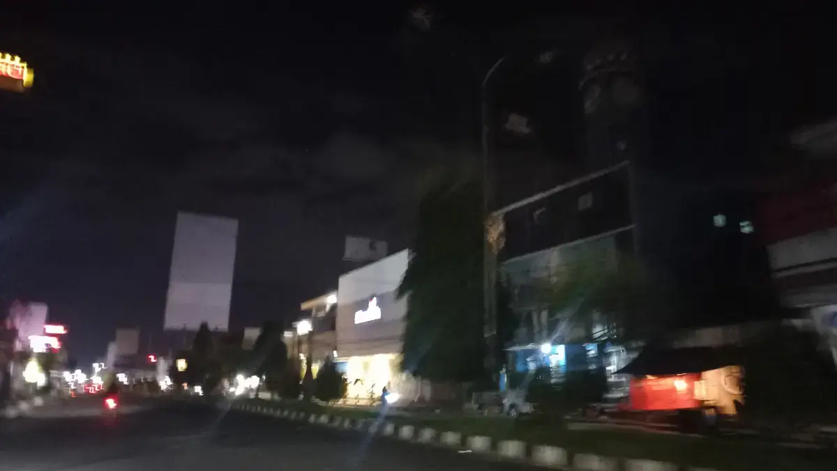PJU mati di kota tasikmalaya