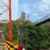 jembatan gantung sukamenak kota tasikmalaya