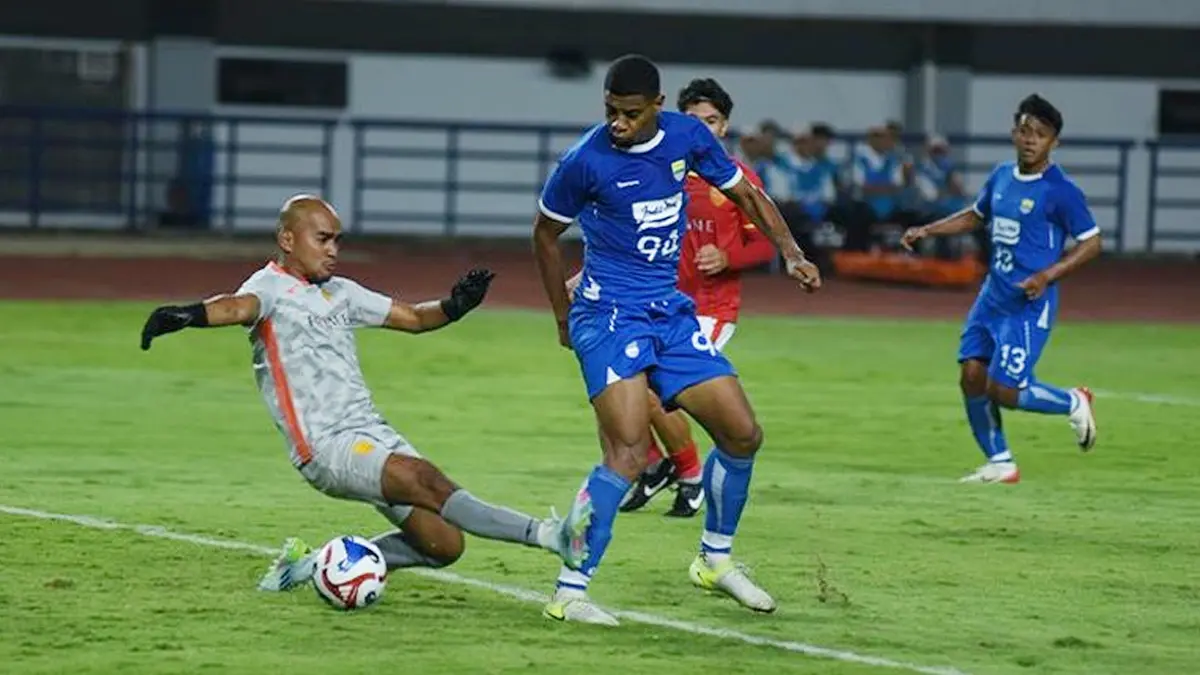 Persib Boros Peluang saat lawan Manila Digger