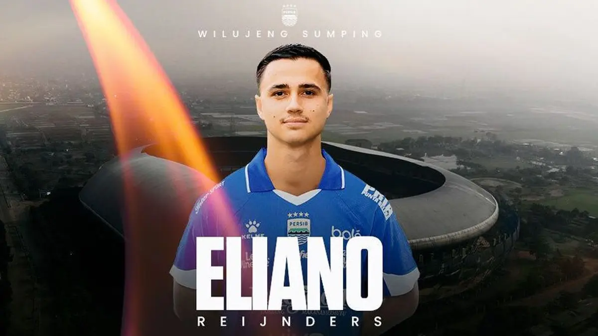 Persib Datangkan Eliano Reijnders