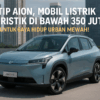 Mobil Listrik Futuristik