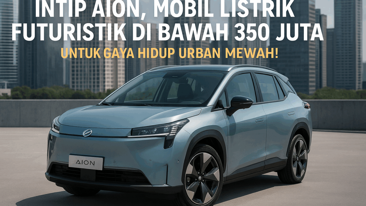 Mobil Listrik Futuristik
