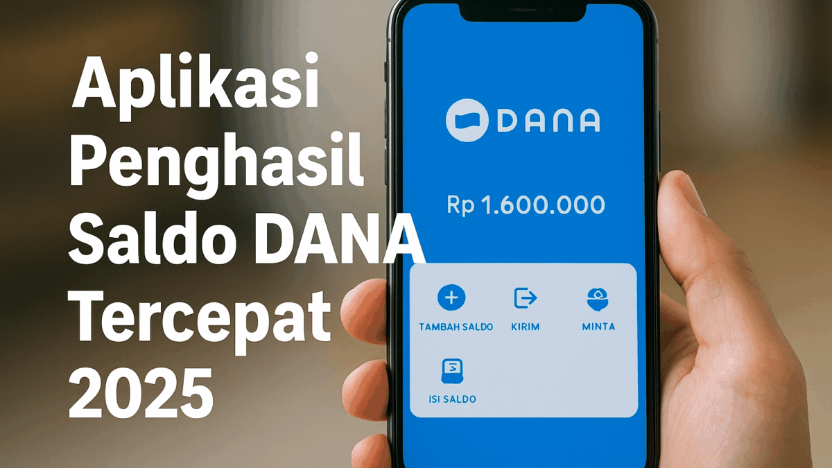 Aplikasi Penghasil Saldo DANA