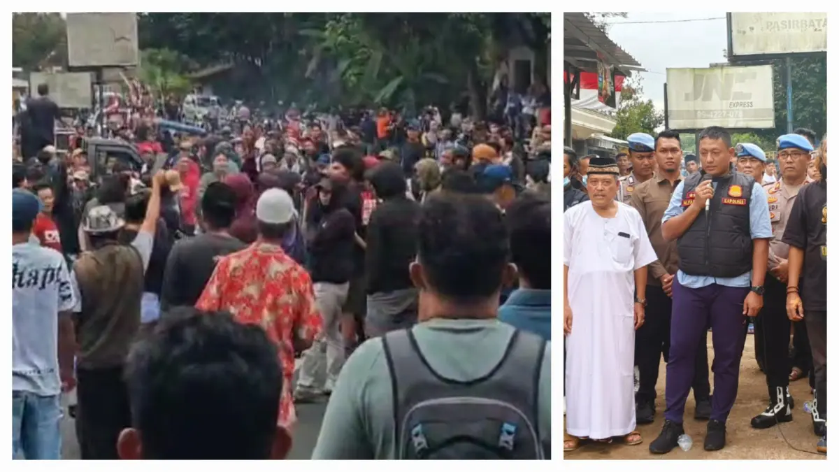 Warga pasir batang desak kades mundur