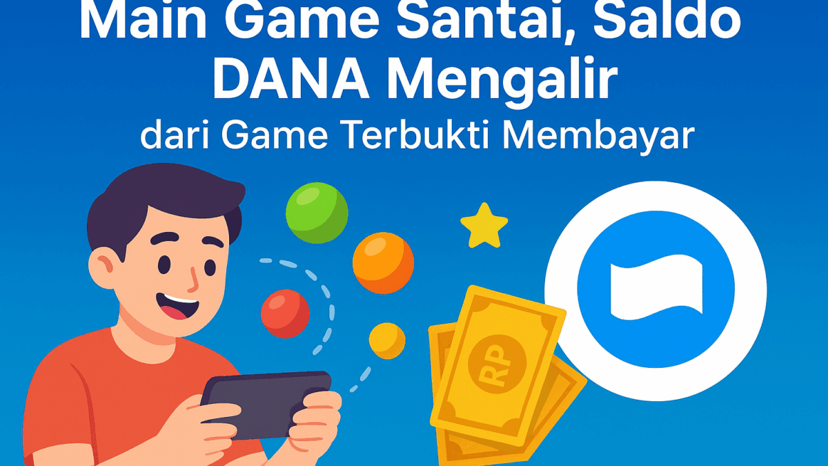 Game penghasil saldo DANA tercepat