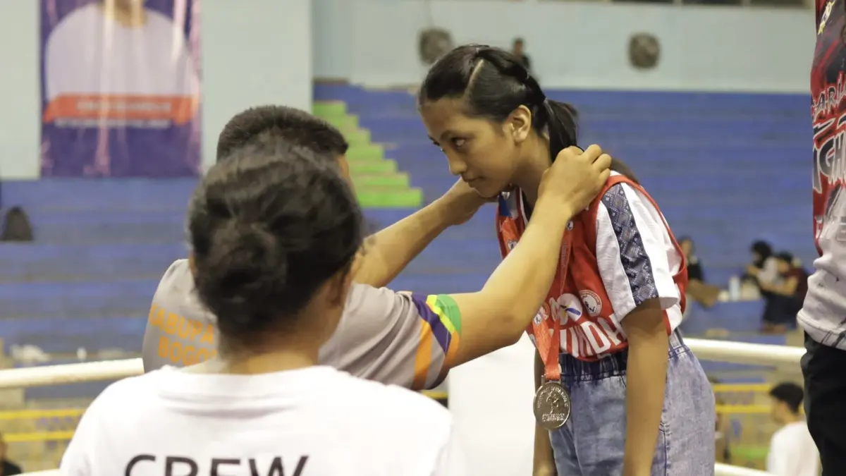 Juara kejurprov jabar 2025 Muaythai, atlet Tasikmalaya