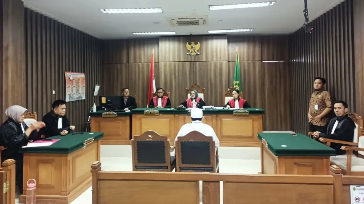 Putusan sidang kasus pimpinan rumah tahfidz daarul ilmi tasikmalaya