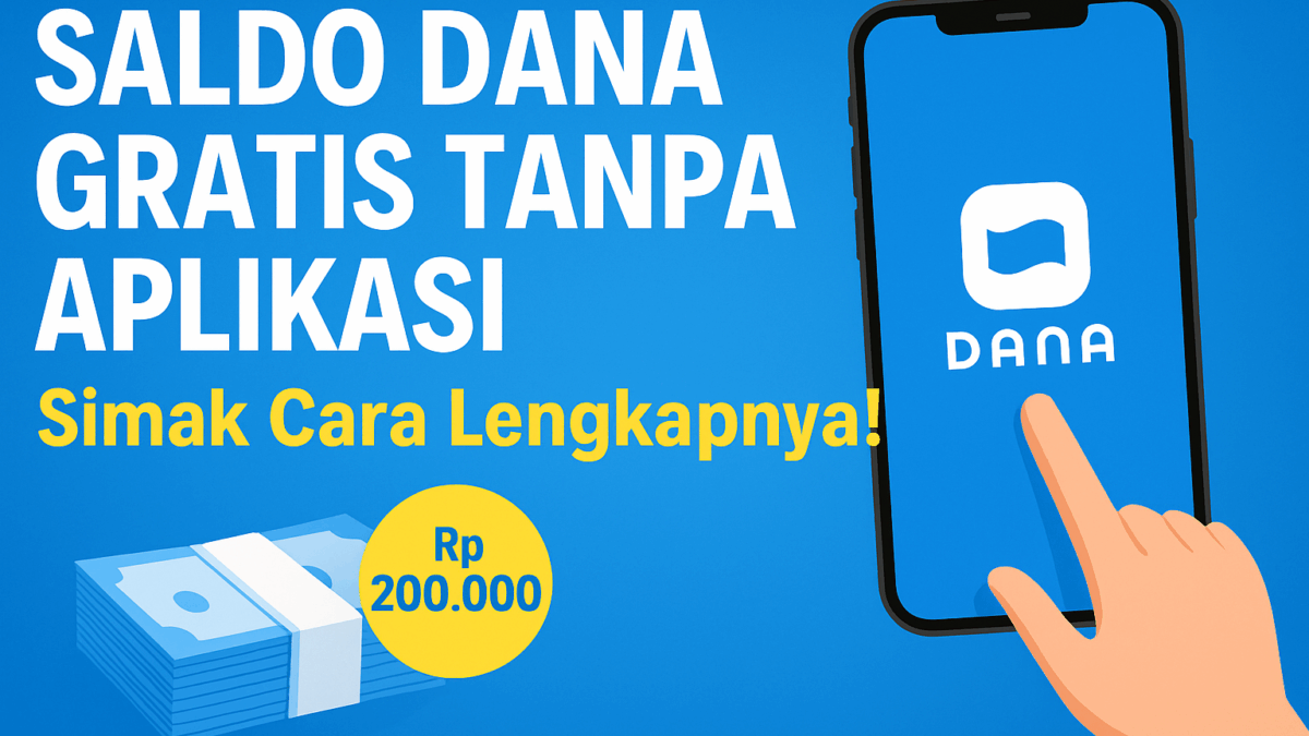 Saldo DANA Gratis