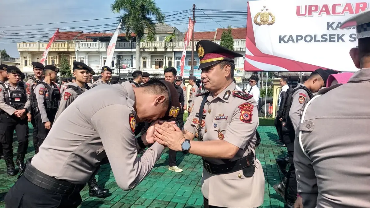 Sertijab polres tasikmalaya kota, rotasi mutasi kabatan perwir