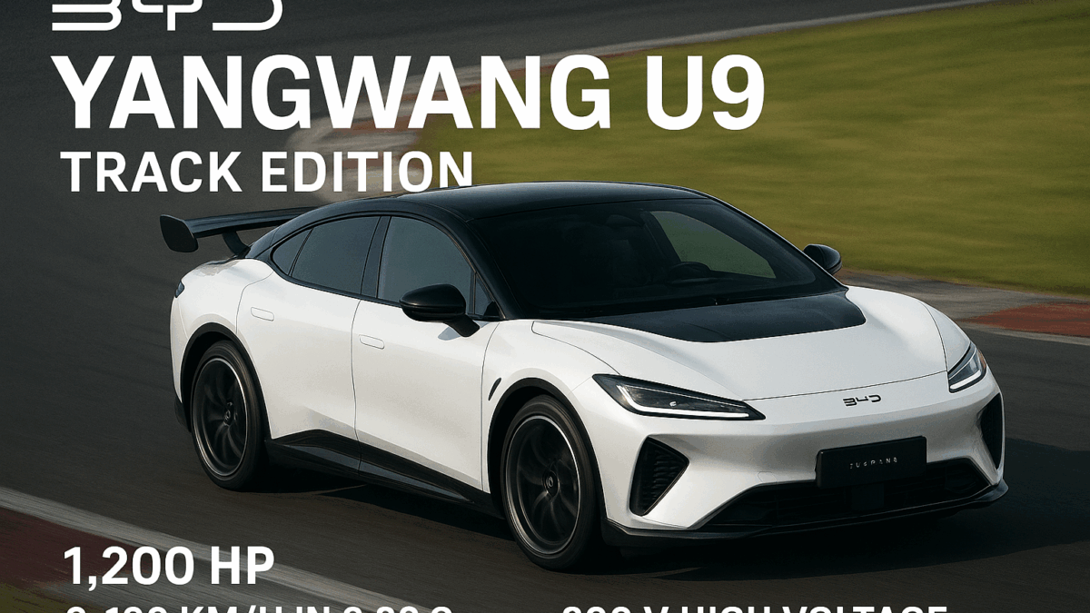 BYD Yangwang U9 Track Edition