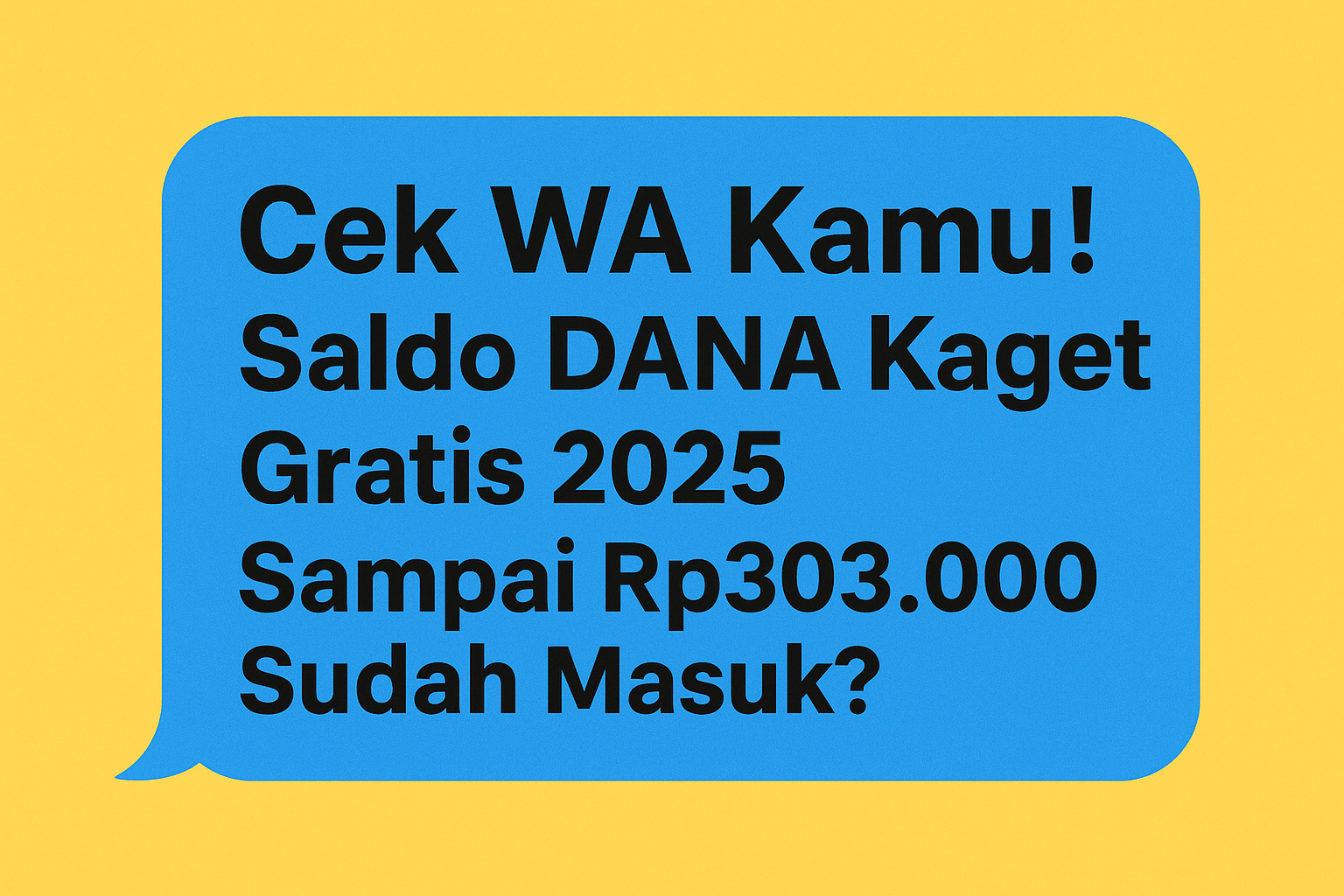 Saldo DANA Kaget Gratis