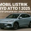 Spesifikasi lengkap BYD Atto 1 2025