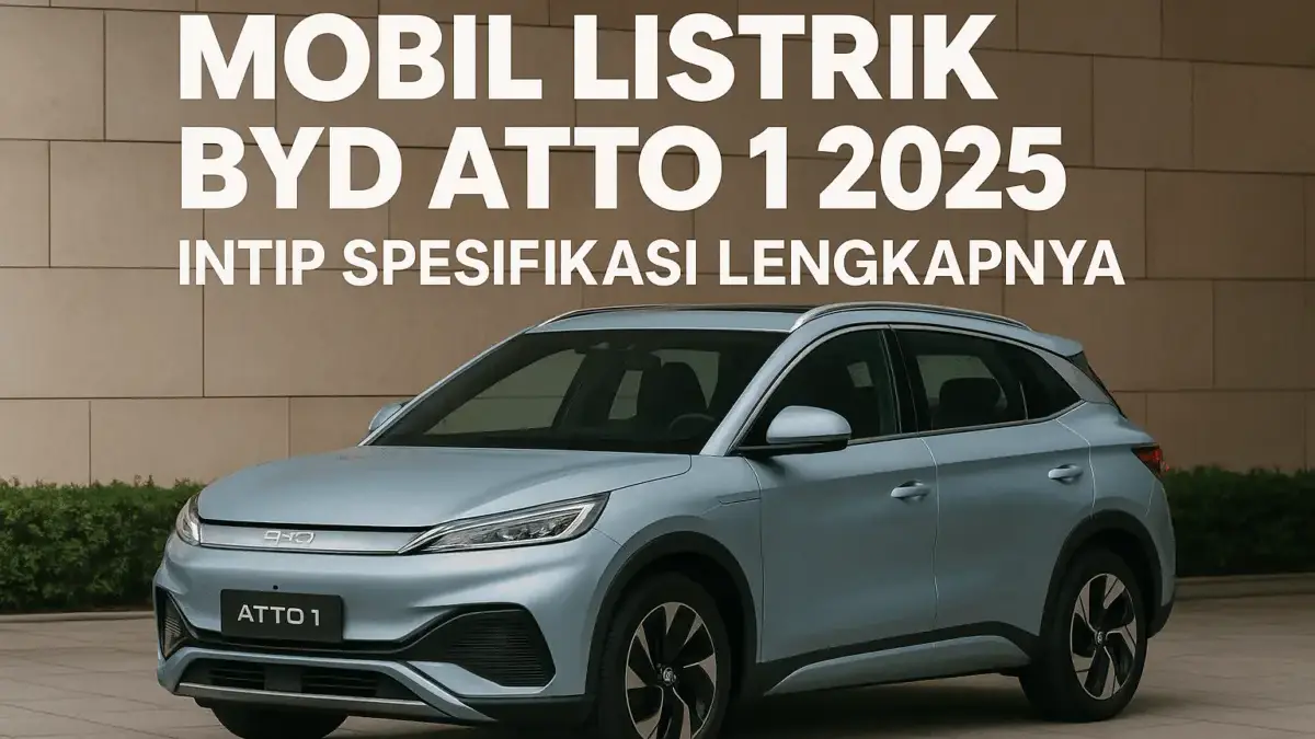 Spesifikasi lengkap BYD Atto 1 2025