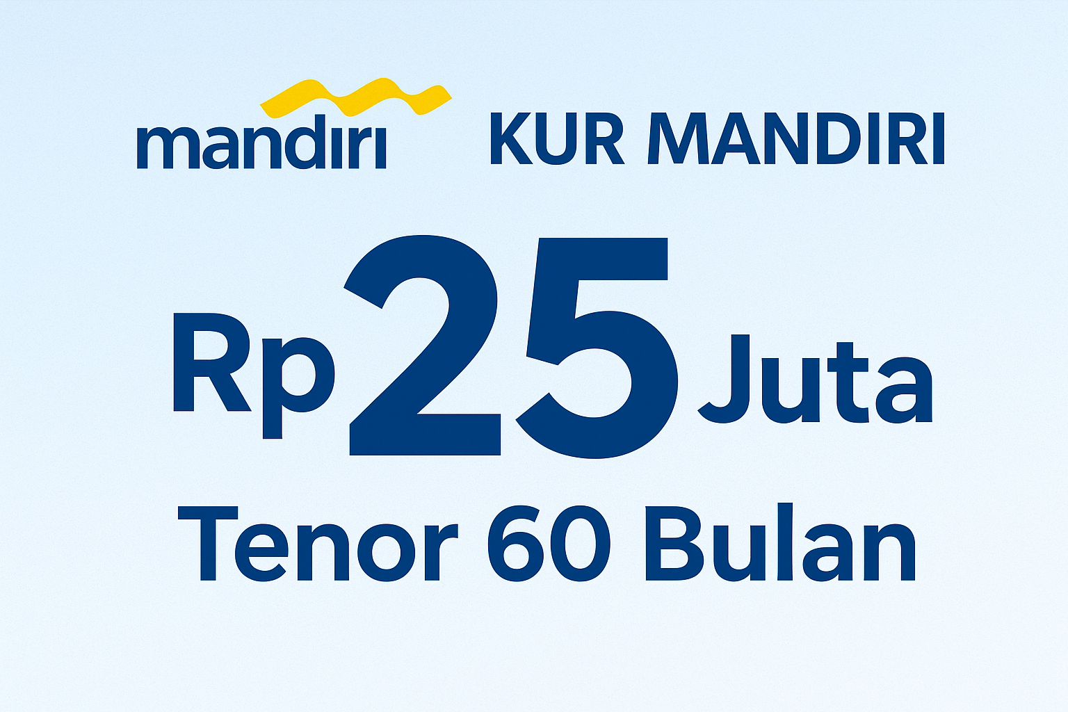 Cara Ajukan KUR Mandiri